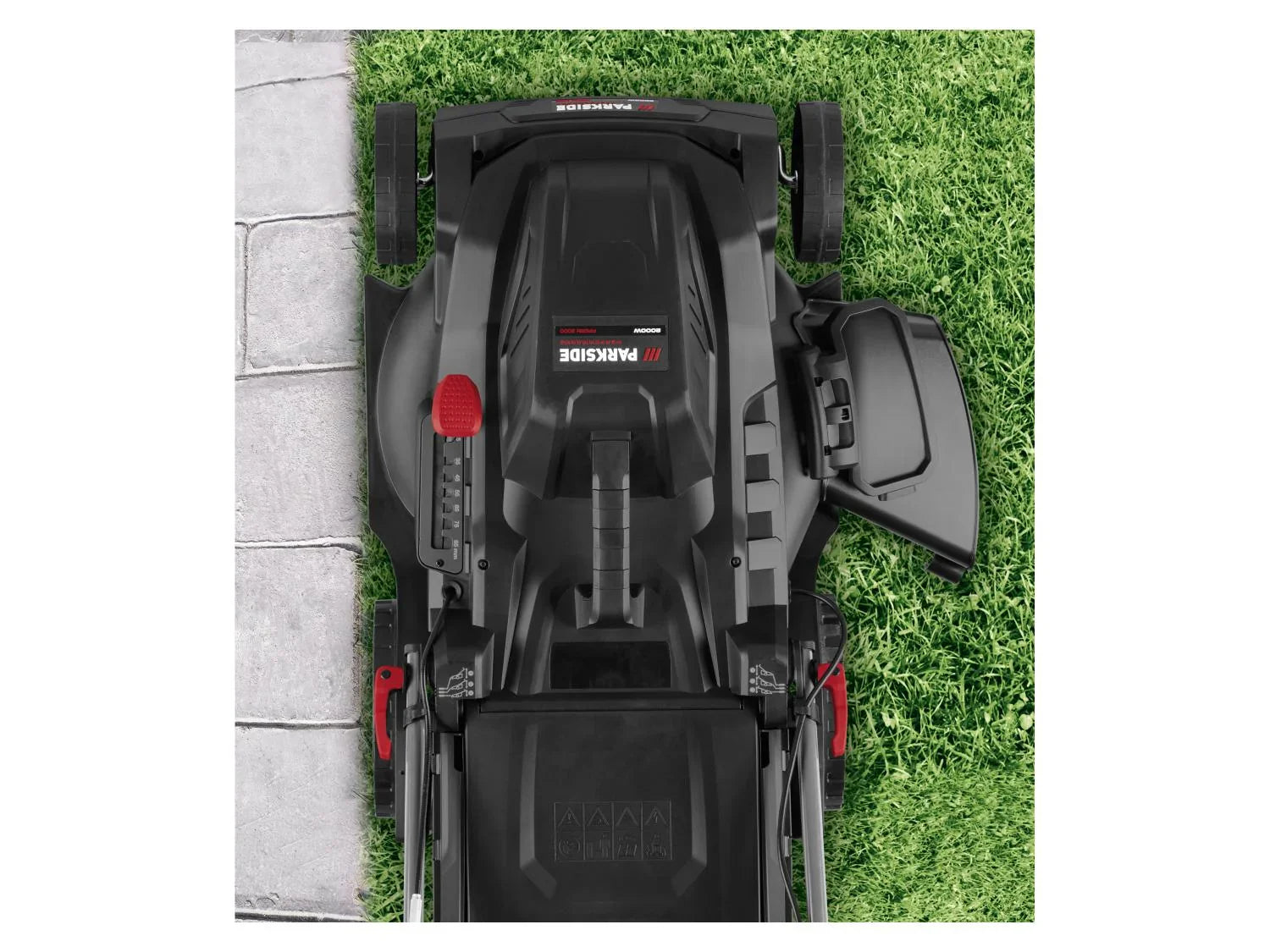 PARKSIDE PERFORMANCE Tondeuse  gazon lectrique PPERM 2000 B2, 1000 m, 60 L, 2000 W