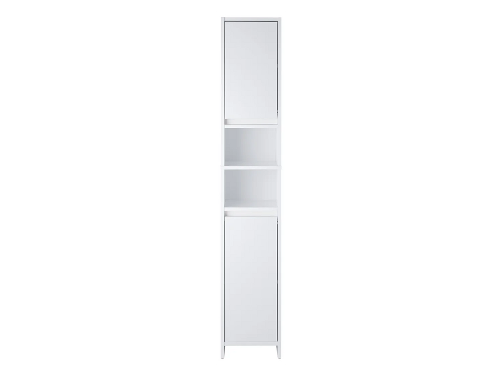 LIVARNO home Armoire de toilette haute Oslo, 32 x 180 x 28 cm, blanche