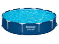 Bestway Piscine tubulaire Steel Pro avec pompe de filtration