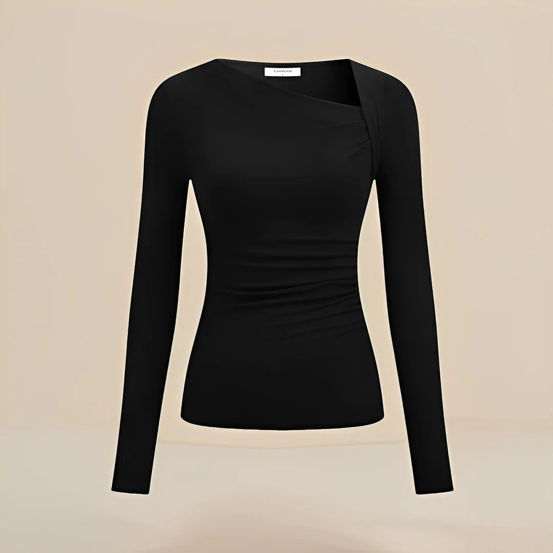 Nadine - Chemise longue à manches modernes
