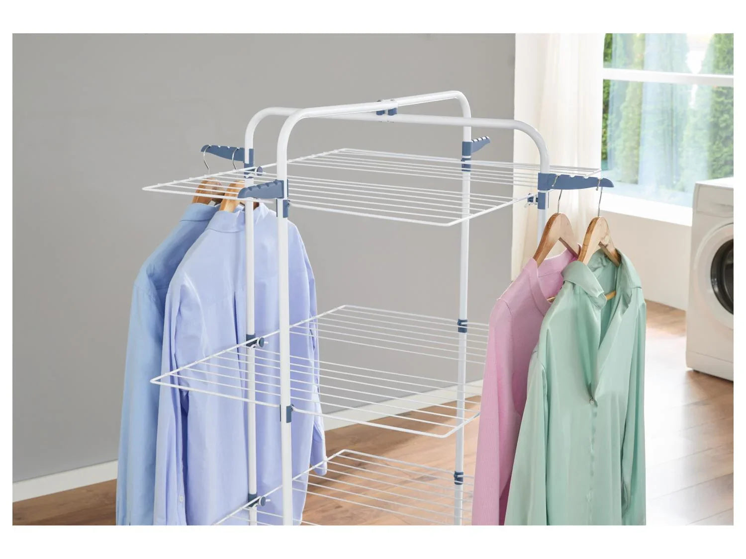 LIVARNO tendoir  linge tour