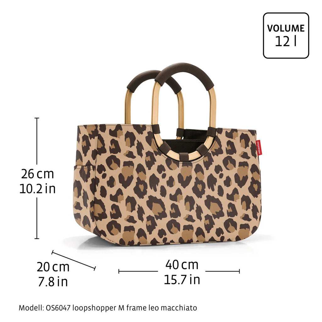 Loopshopper M Frame Rhombus Midnight Gold