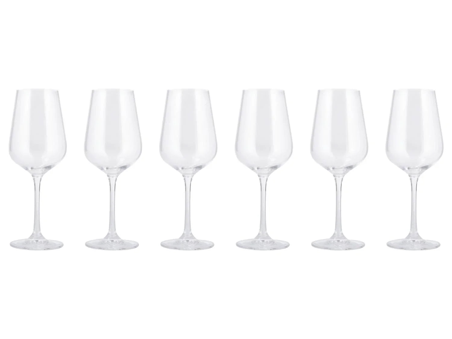 SILVERCREST Lot de 6 verres en cristal