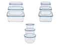 SILVERCREST Set de botes de conservation en verre