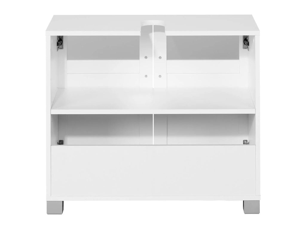 LIVARNO home Meuble sous-vasque Basel, 68,5 x 58,7 x 34,5 cm, blanc