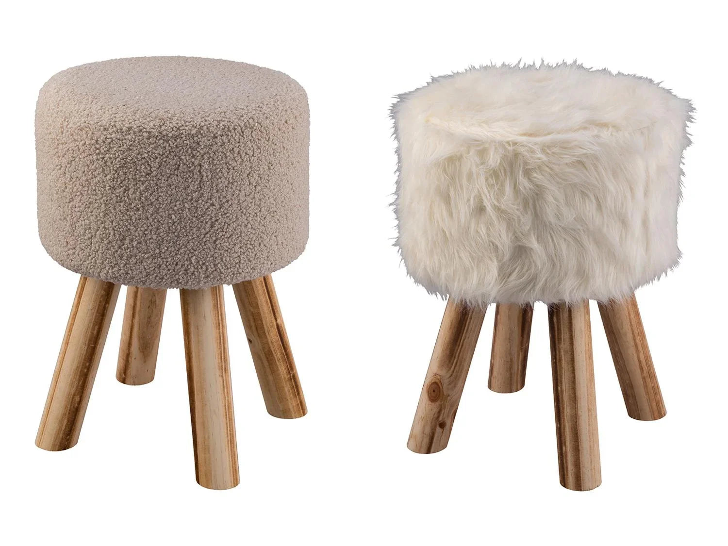 LIVARNO home Tabouret avec peluche