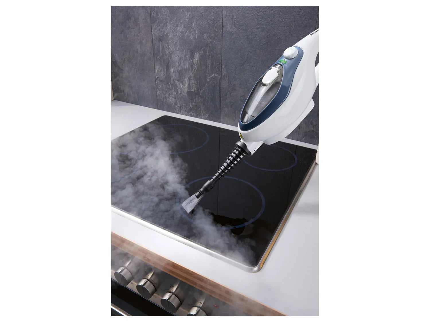 SILVERCREST Balai vapeur et nettoyeur vapeur manuel SDM 1500 D4