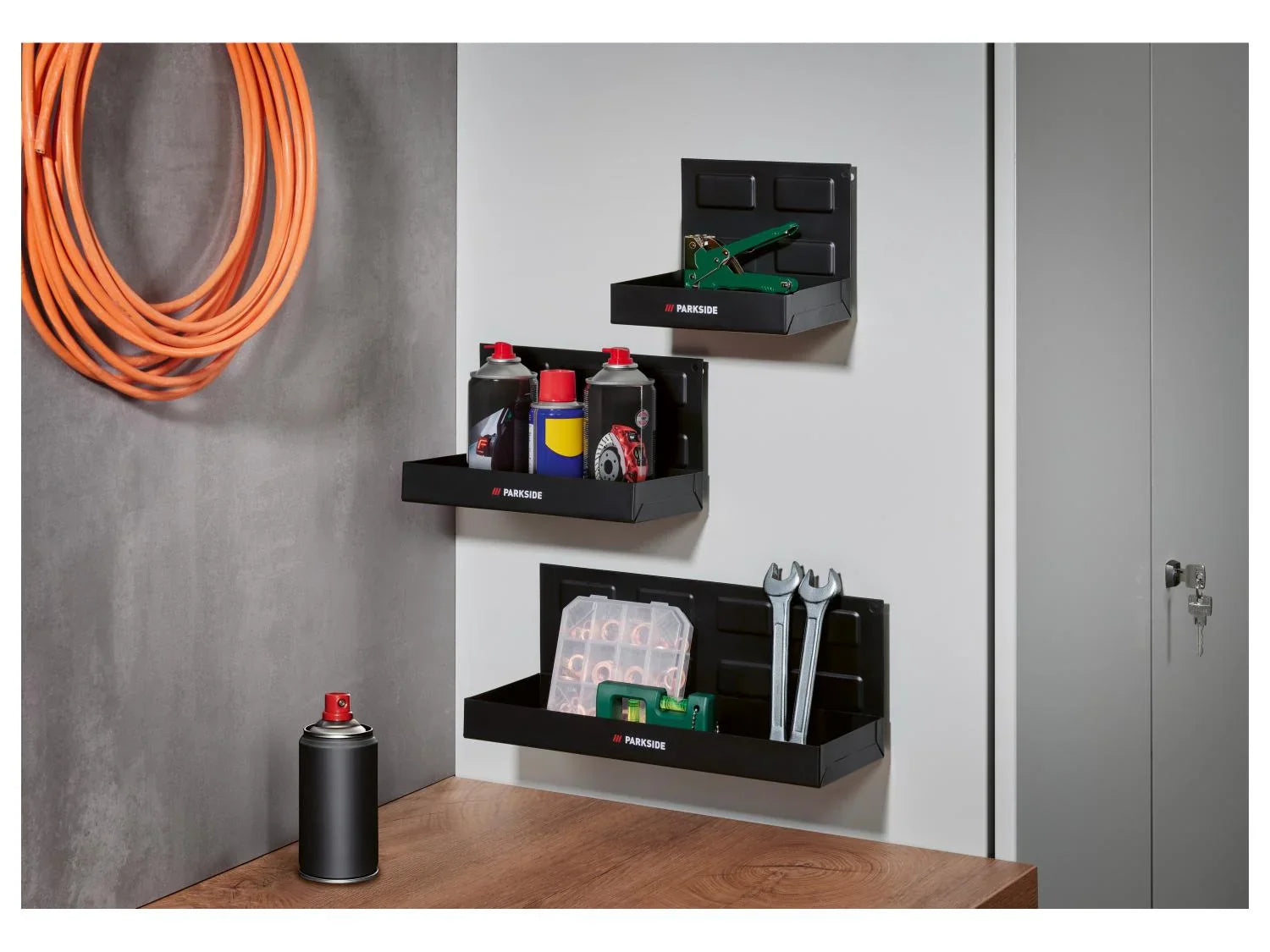 PARKSIDE Set de supports magntiques