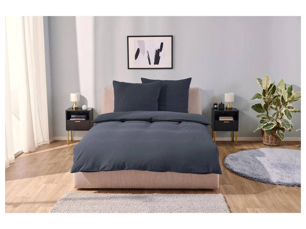 LIVARNO home Parure de lit en lin mlang, 240 x 220 cm