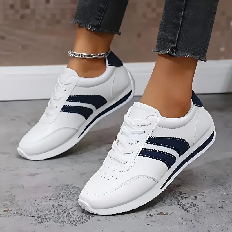 Lucienne | Sneakers Blanches Sportives Élégantes Confortables