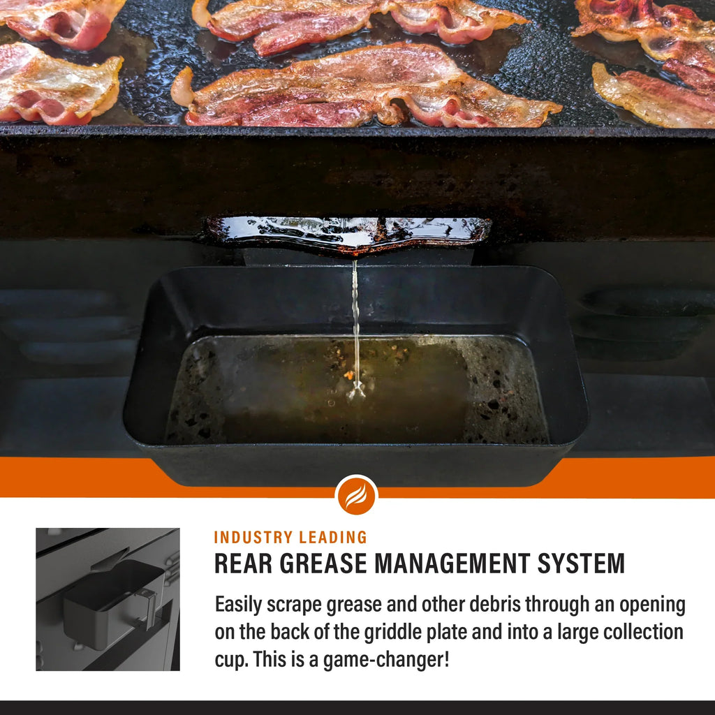 Blackstone 4-Burner 36 Propane Griddle with Air Fryer and Hood