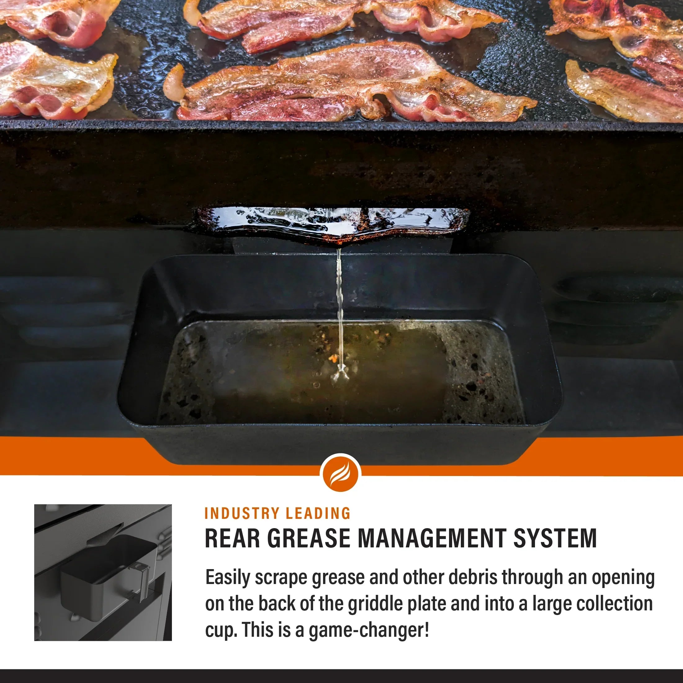 Blackstone 4-Burner 36 Propane Griddle with Air Fryer and Hood