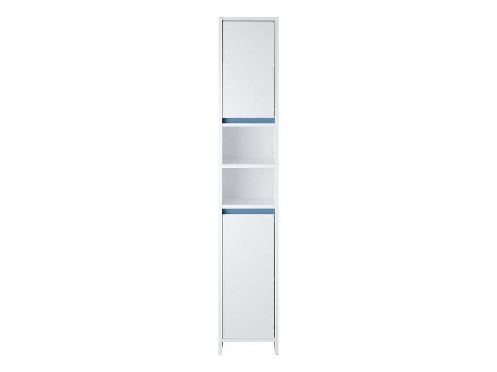 LIVARNO home Armoire de toilette haute Oslo, 32 x 180 x 28 cm, blanche