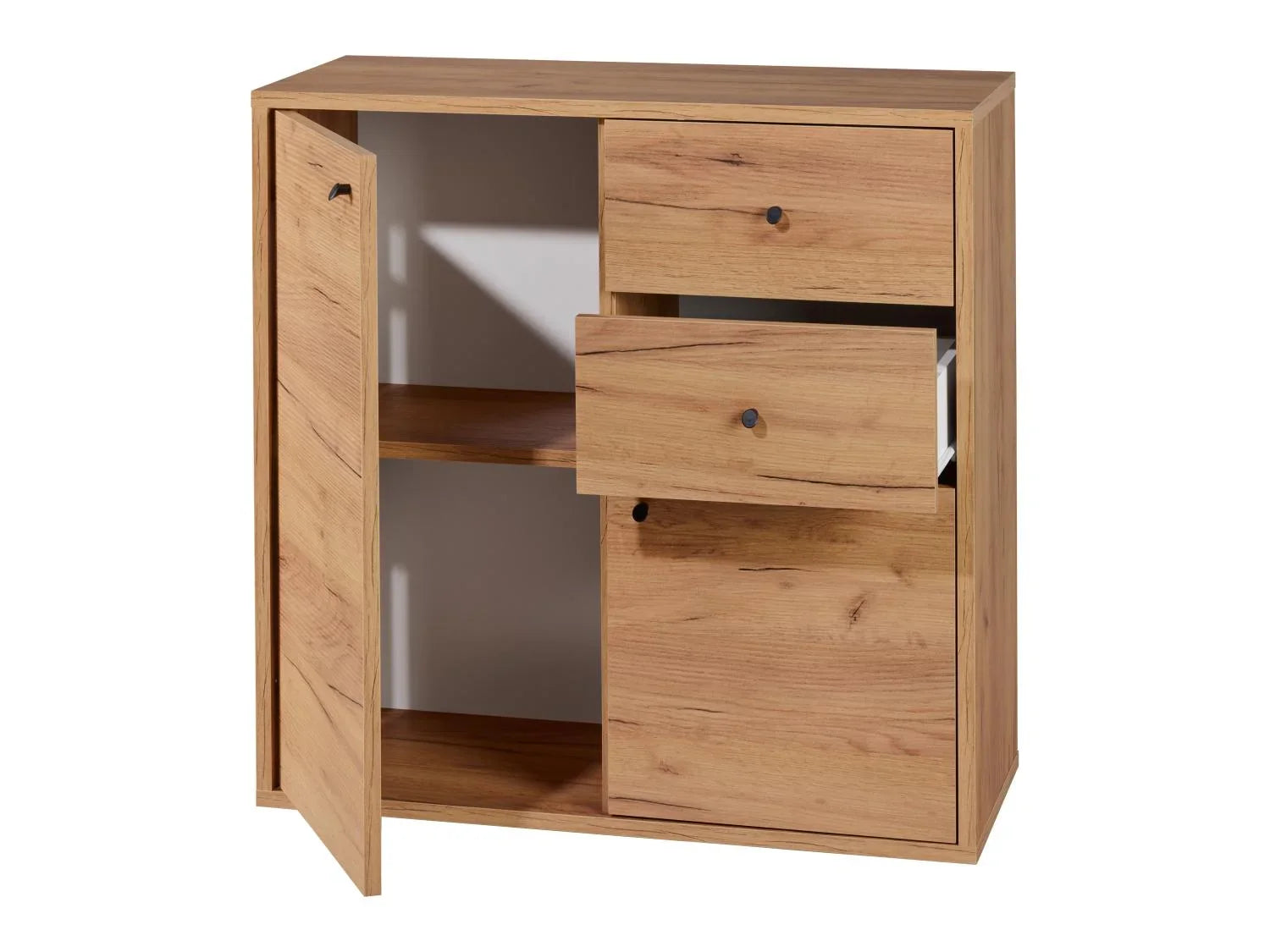 LIVARNO Commode Verona, 80 x 80 x 35 cm, imitation chne