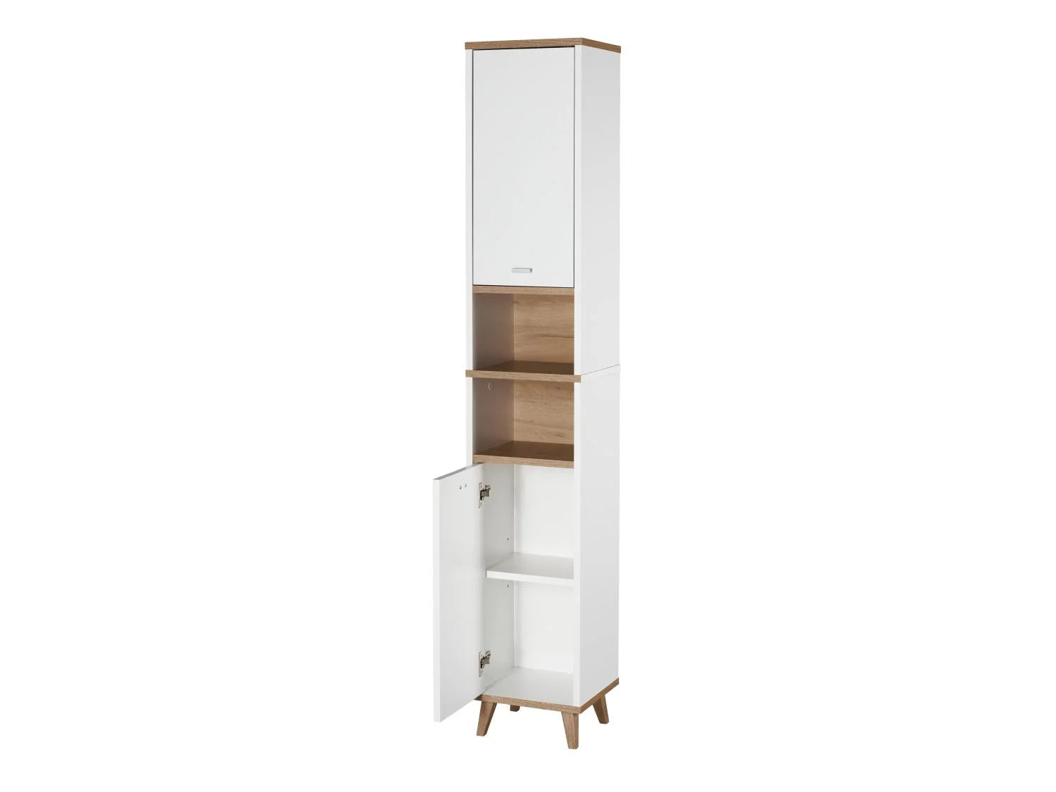 LIVARNO Colonne de salle de bains Corfu, 32 x 180 x 28 cm, blanc/imitation chne