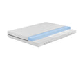 LIVARNO home Matelas en mousse hybride, 7 zones, H3, 140 x 190 cm