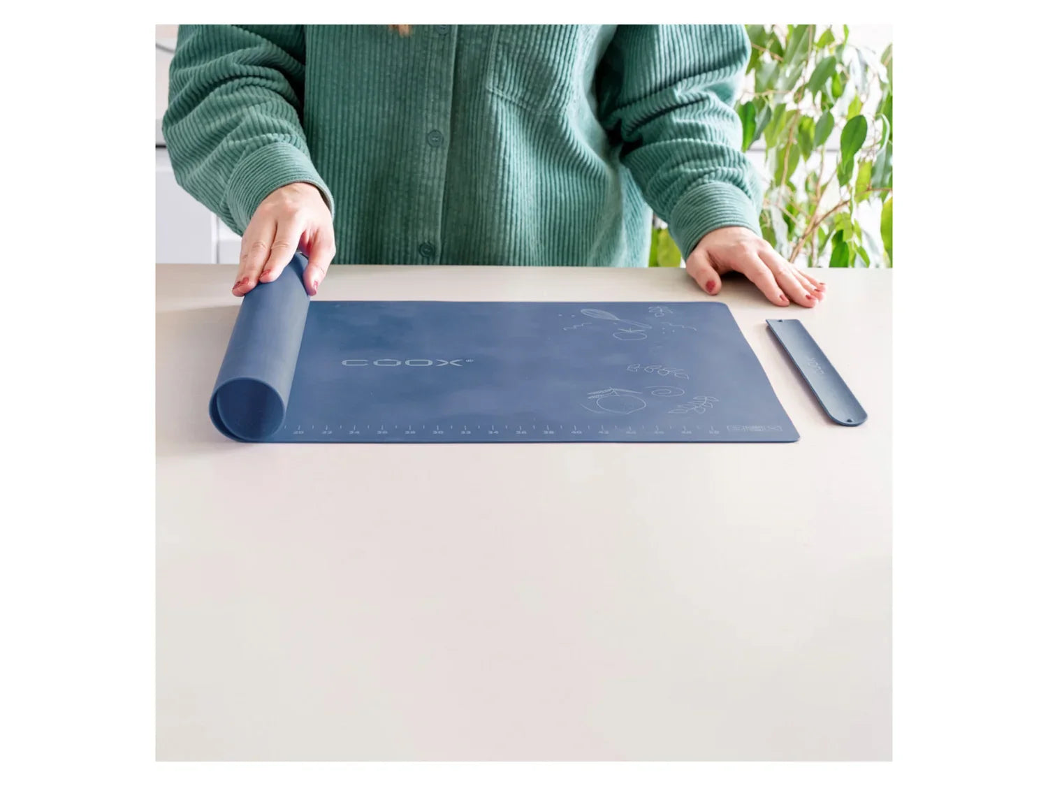 Coox Tapis de cuisson ou rouleau  ptisserie