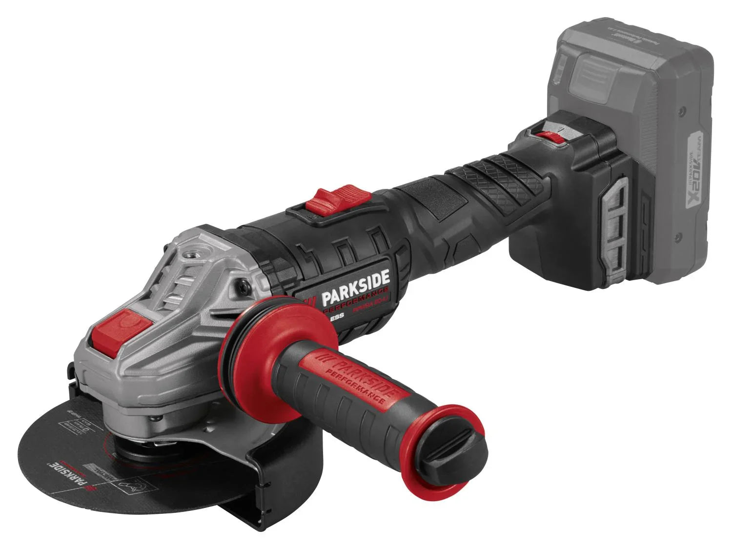 PARKSIDE PERFORMANCE Meuleuse dangle sans fil PPWSA 20-Li A1,  125 mm, 20 V