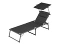 LIVARNO home Bain de soleil en aluminium Houston, gris
