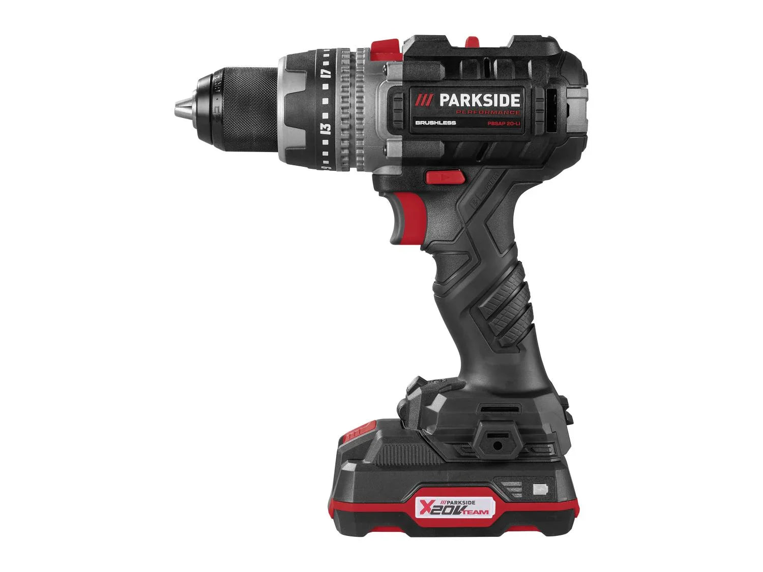 PARKSIDE PERFORMANCE Set perceuse-visseuse sans fil PBSAP 20-Li A1 + batterie + chargeur, 20 V