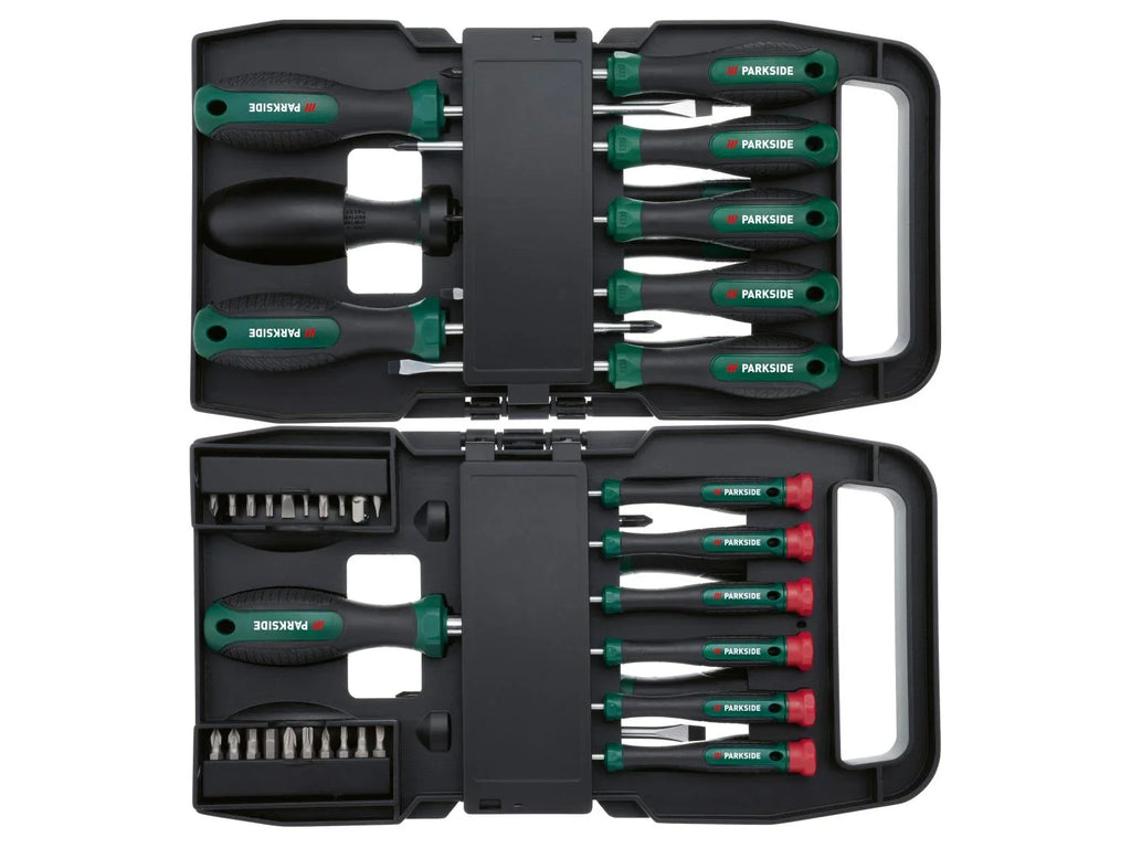 PARKSIDE Set de tournevis, 37 pices