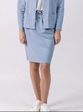 Jupe femme bleu clair