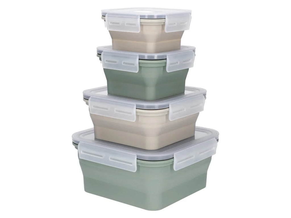 SILVERCREST Set de botes de conservation ou Bote repas pliable