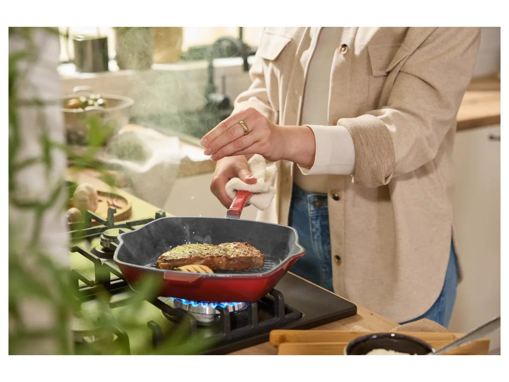 SILVERCREST Pole  griller en fonte Premium