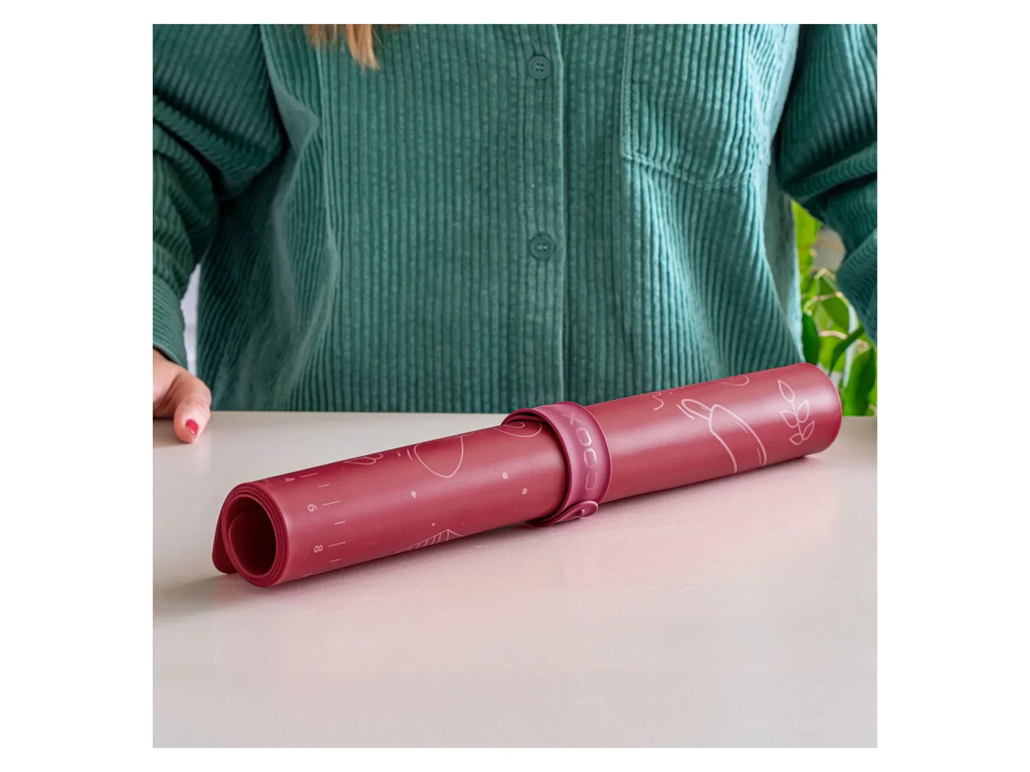 Coox Tapis de cuisson ou rouleau  ptisserie