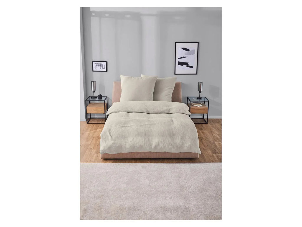 LIVARNO home Parure de lit en mousseline, 260 x 240 cm