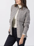 Surchemise femme coton prince de galles