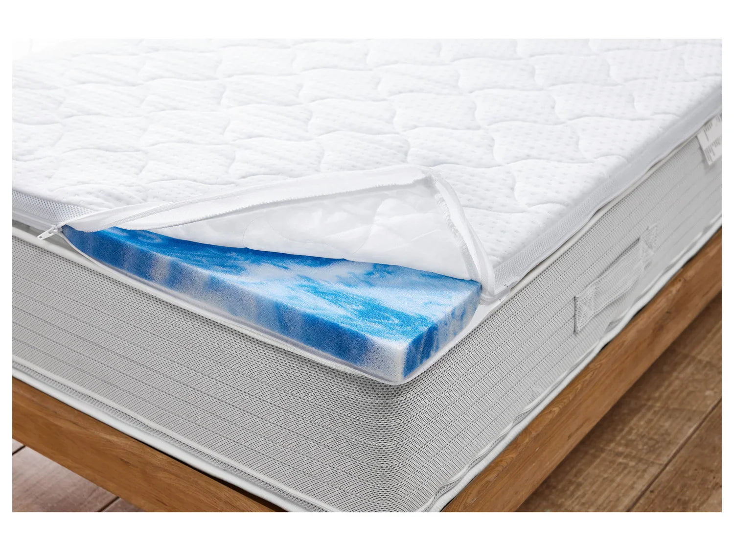 LIVARNO home Surmatelas en mousse gel, 90 x 190 cm