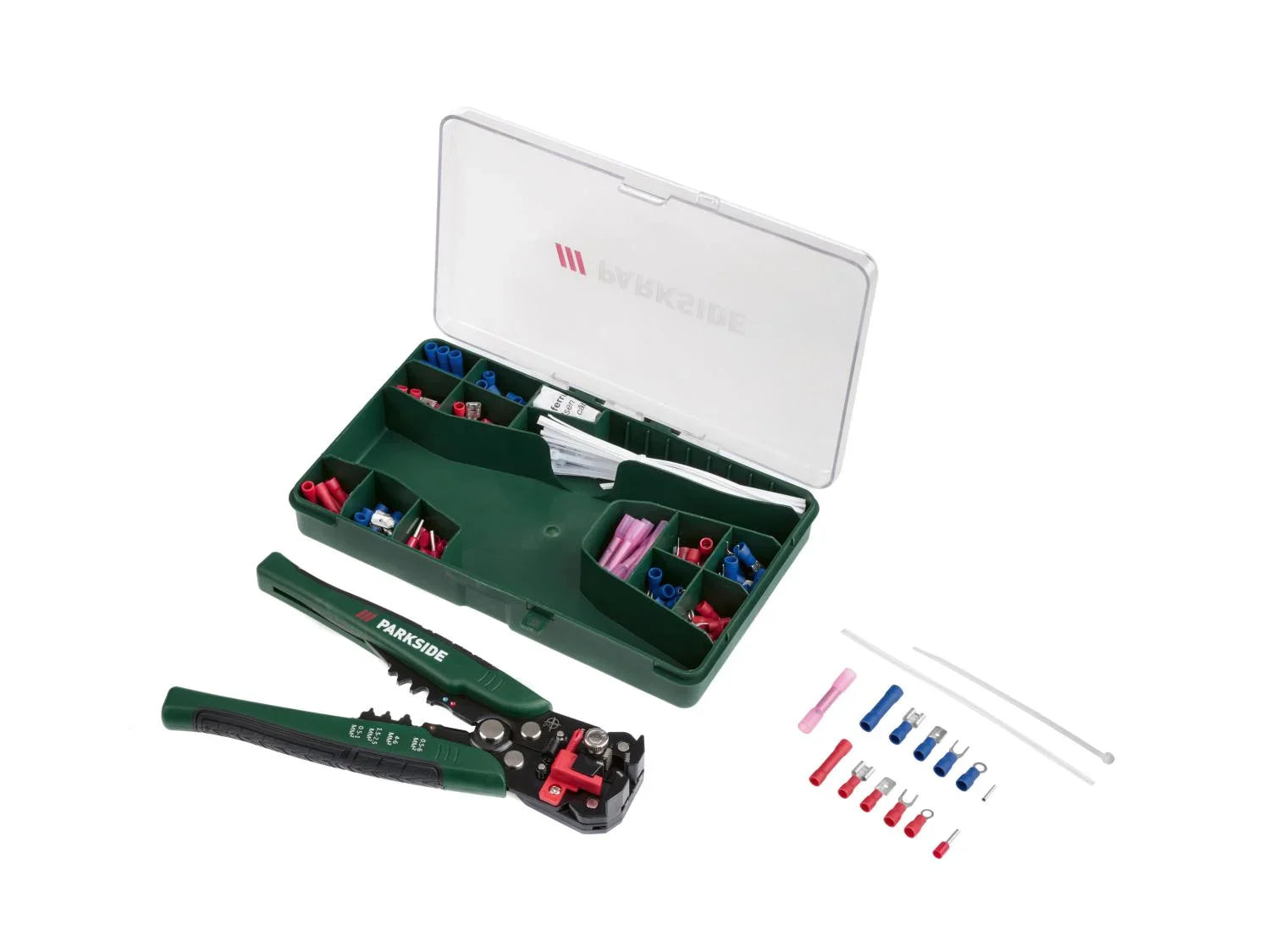 PARKSIDE Set de pince  dnuder et  sertir automatique, 231 pices