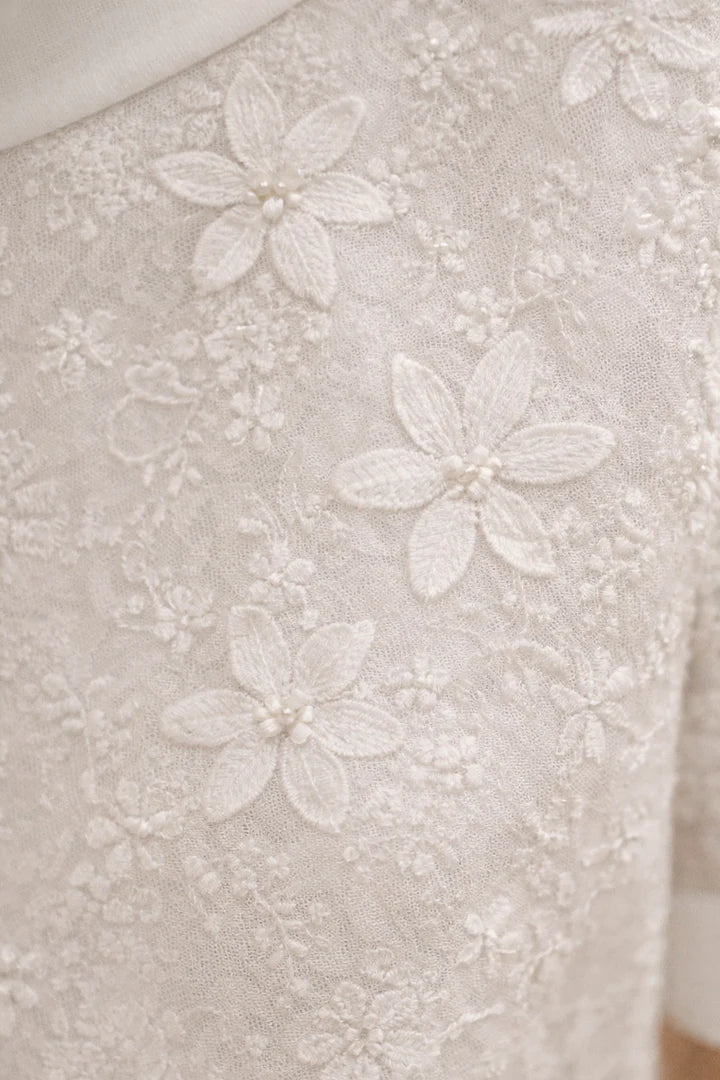 Blouse fleurie à manches courtes pour femmes