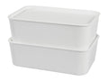 W5 Botes avec couvercles Premium, 2,5 l