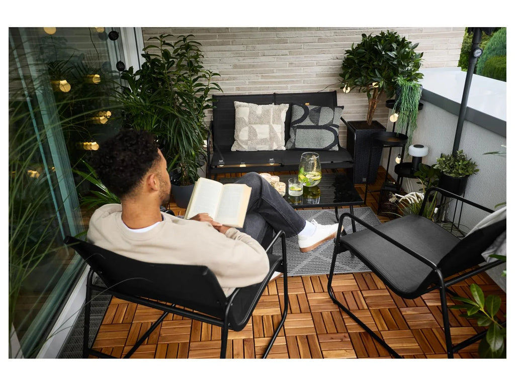 LIVARNO Salon de jardin, 4 pieces