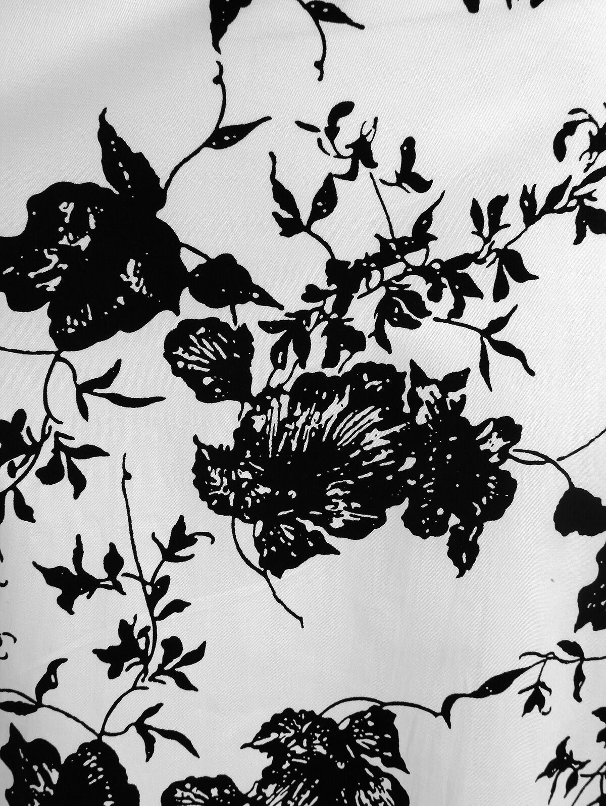 Robe cocktail vintage des années 1950 à ligne A et imprimé floral