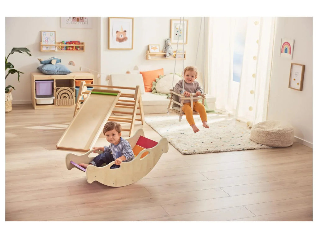 lupilu Balanoire en bois Premium pour bb