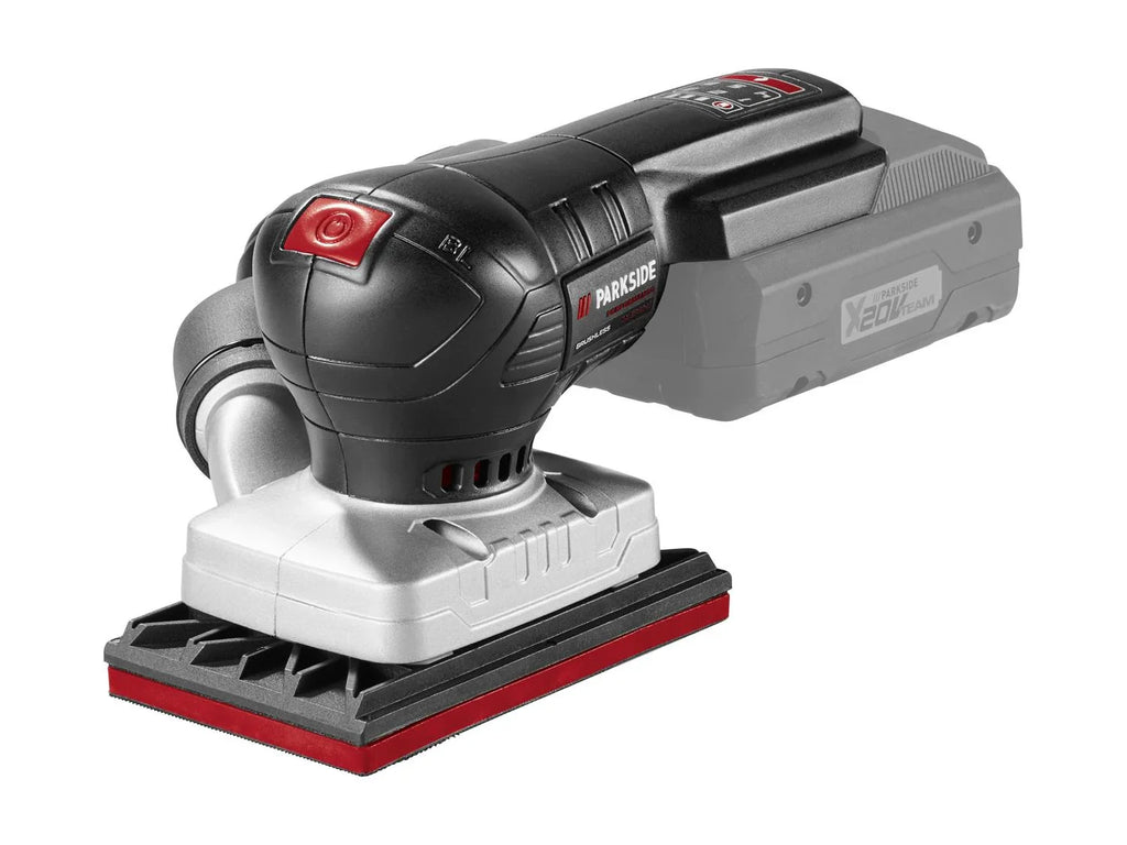 PARKSIDE PERFORMANCE Ponceuse excentrique ou Ponceuse vibrante sans fil, 20 V