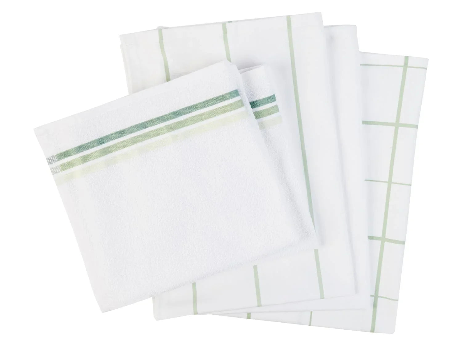LIVARNO home Set de 5 torchons de cuisine