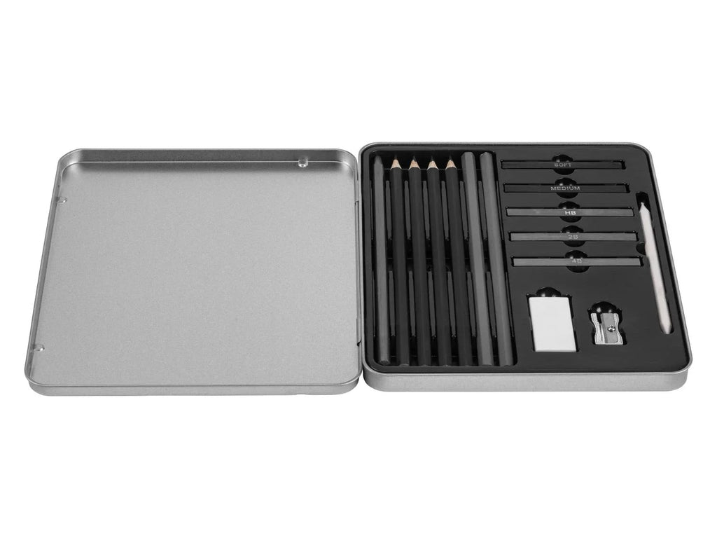 crelando Set desquisse et de dessin ou coffret de crayons de couleur