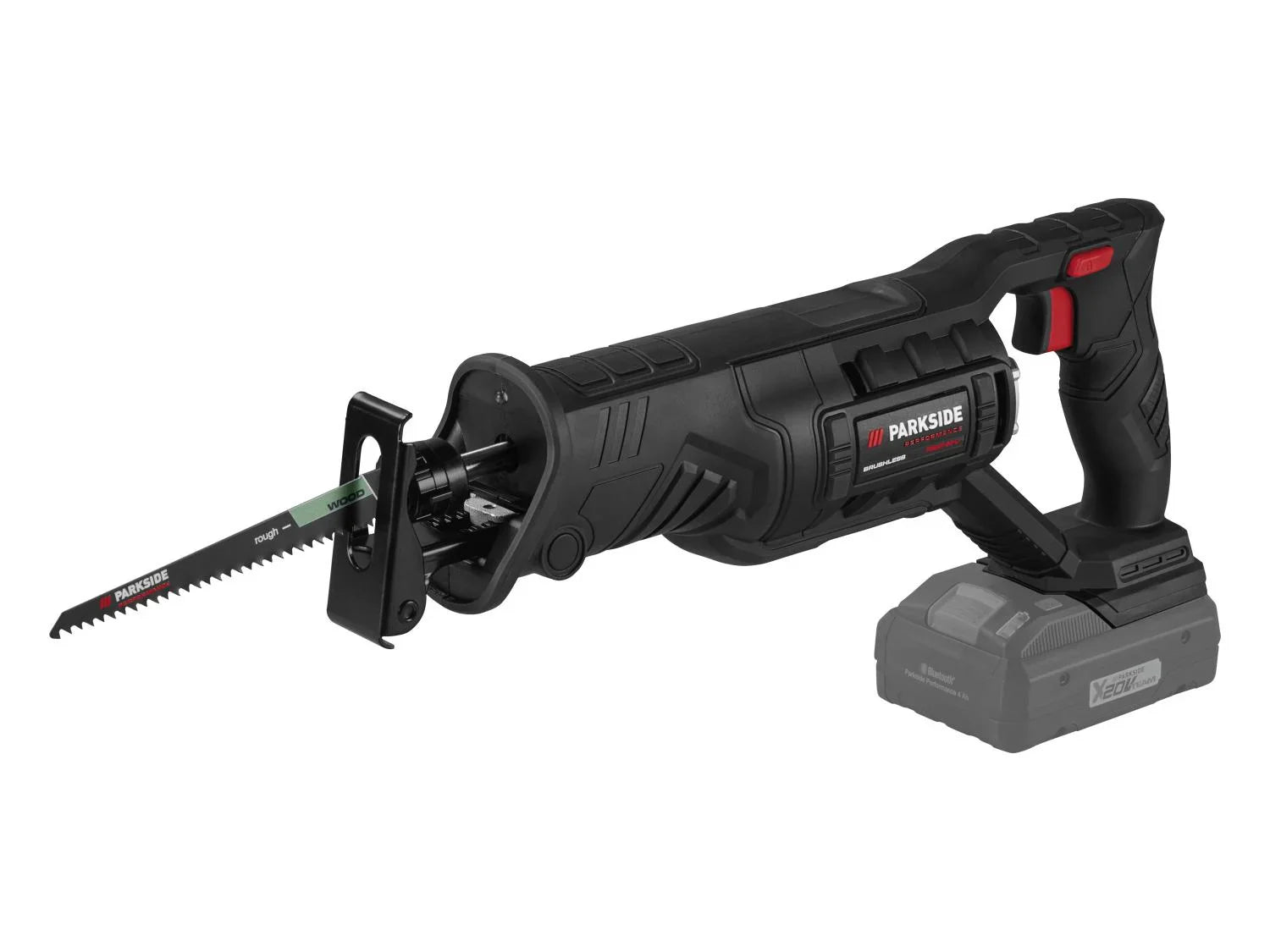 PARKSIDE PERFORMANCE Scie sabre sans fil PSSAP 20-Li E6, 20 V