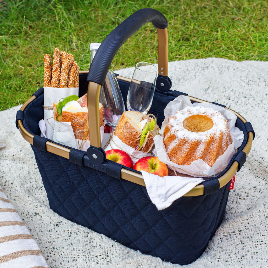 Carrybag Frame Rhombus Midnight Gold
