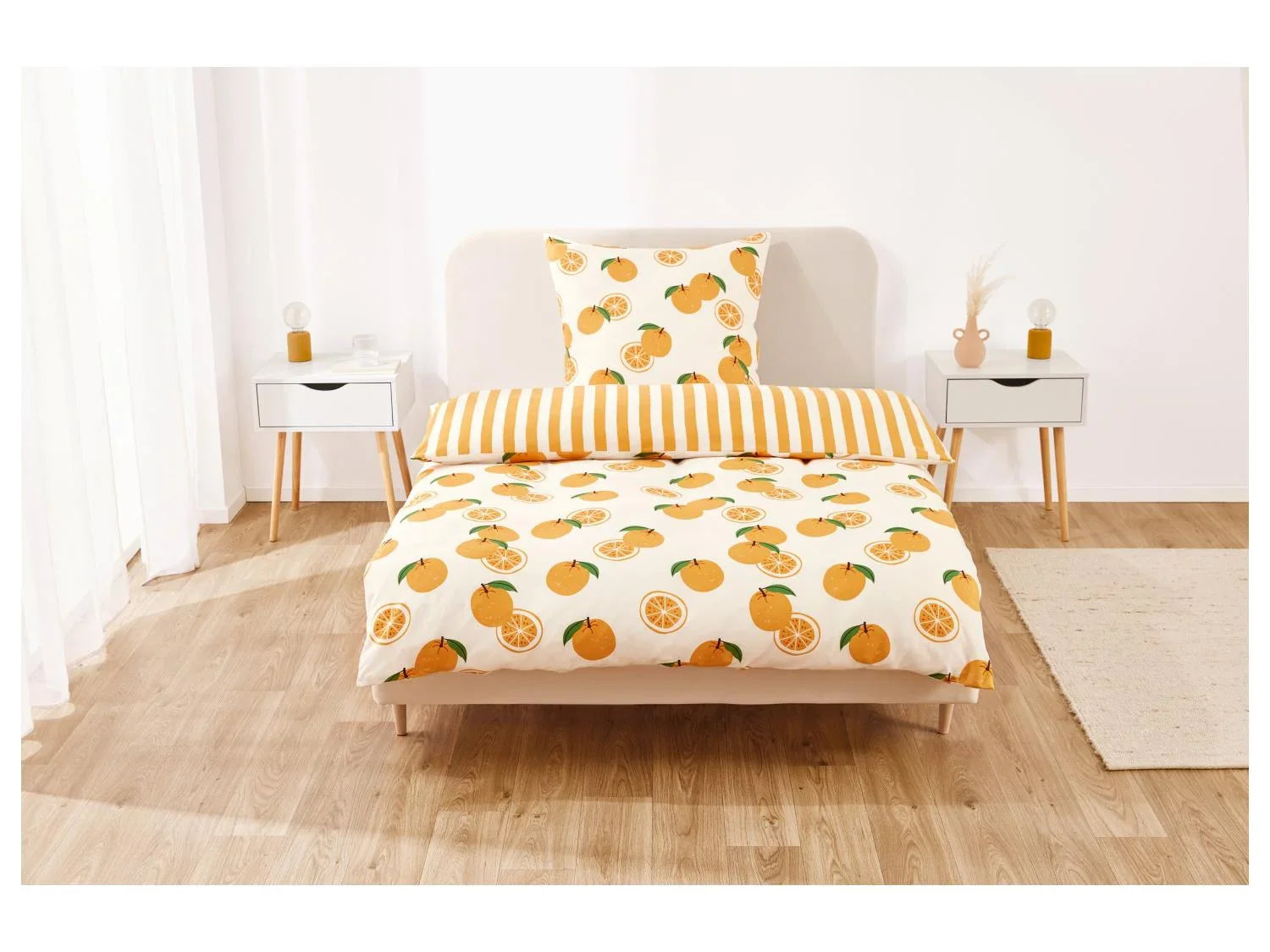 LIVARNO home Parure de lit en microfibre satine, 140 x 200 cm
