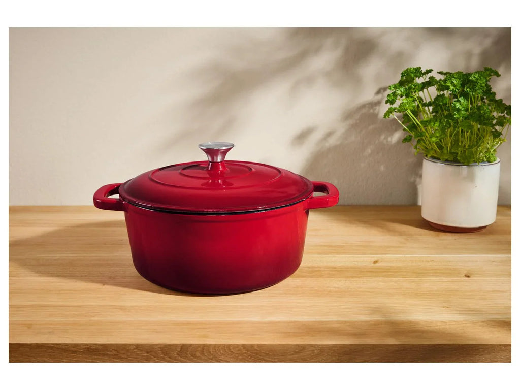 SILVERCREST Faitout en fonte Premium, 28 cm