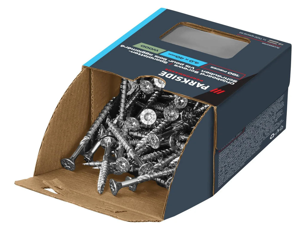 PARKSIDE PERFORMANCE Set de vis pour bois agglomr