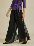 Delphine | Pantalon large fluide élégant aérien