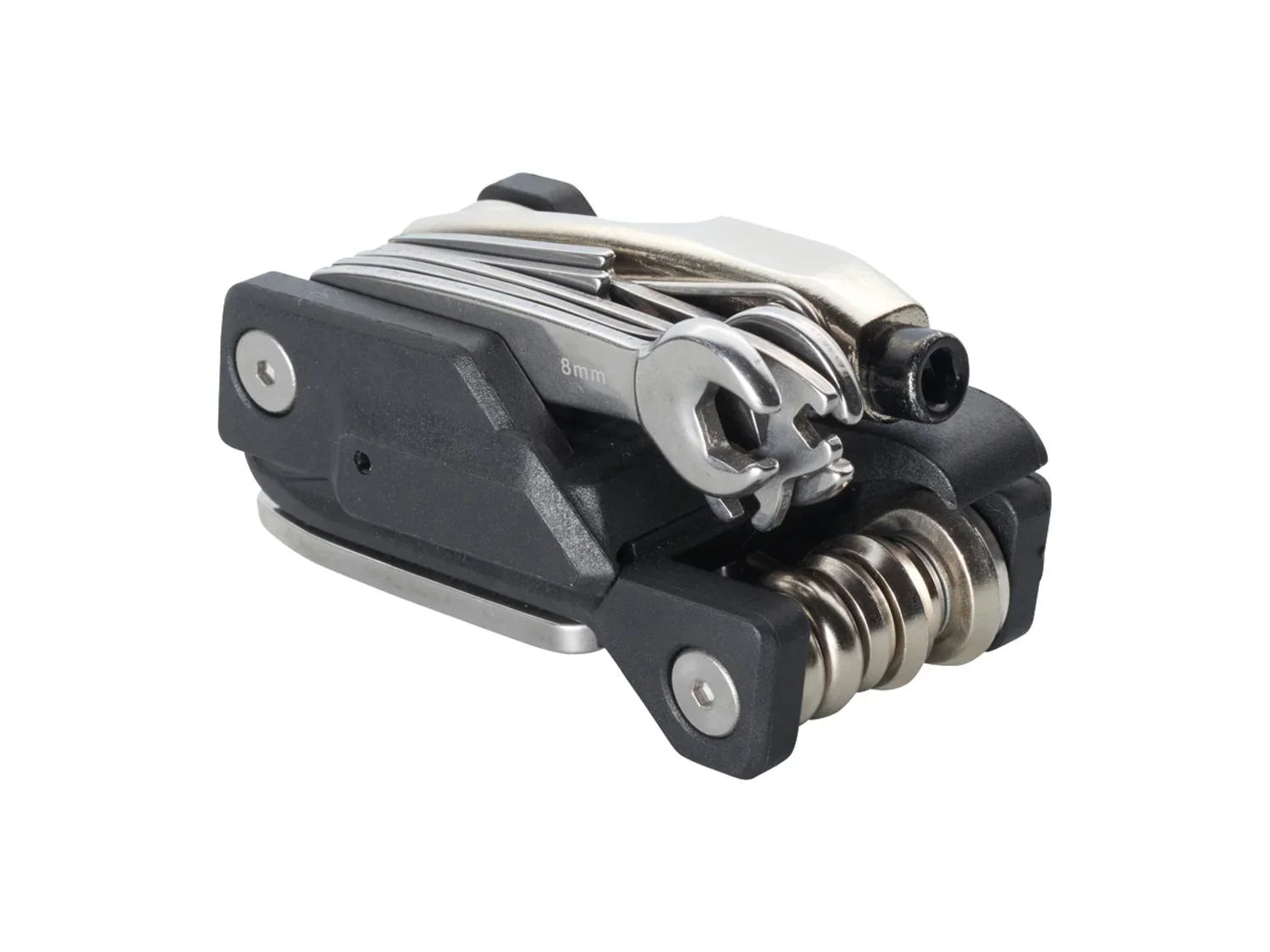 CRIVIT Outil multifonction pour vlo ou sacoche de selle avec outils ou mini-pompe  manomtre