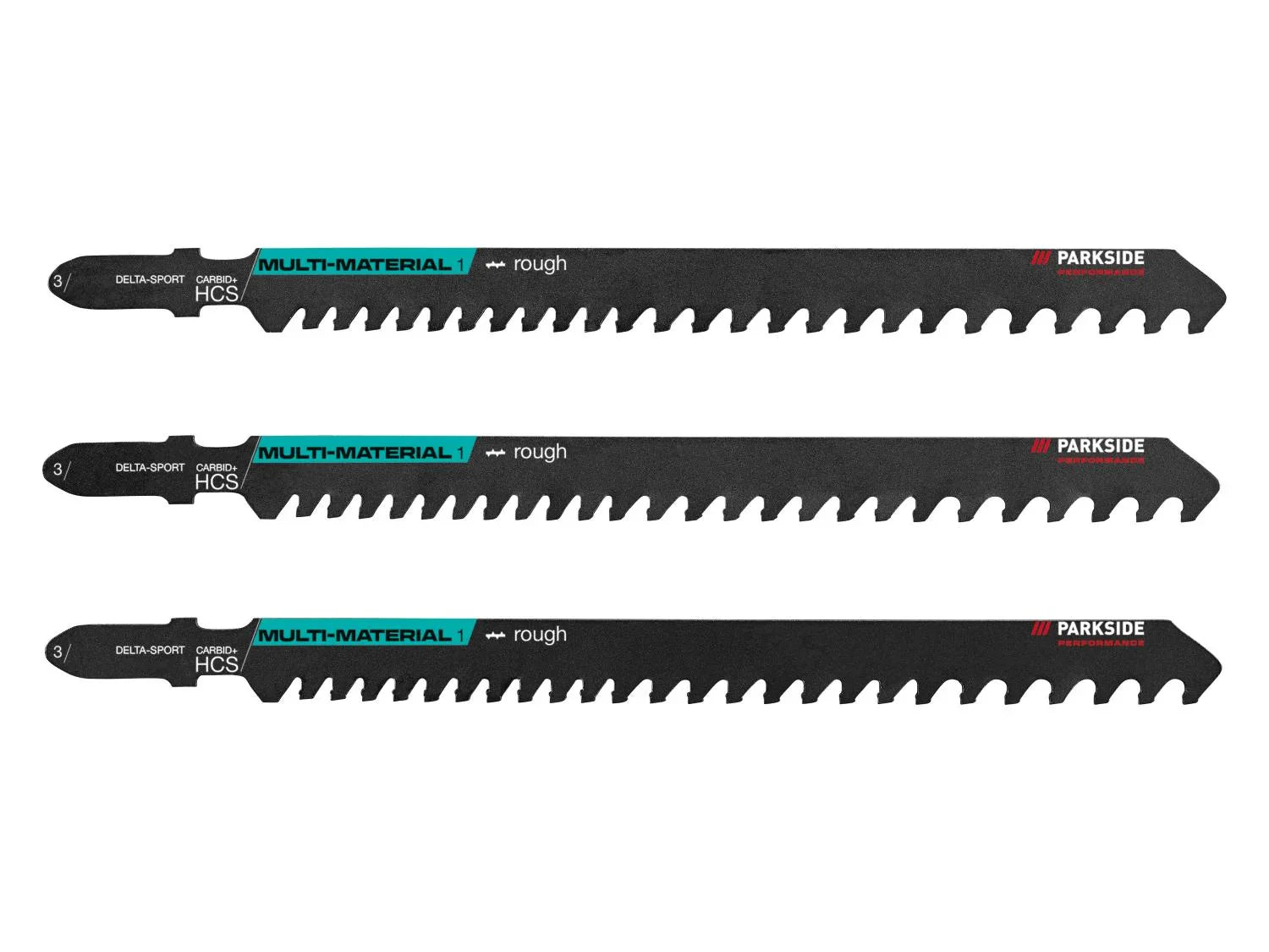 PARKSIDE PERFORMANCE Lames de scie sauteuse PPSTZ 3 A, 3 pices