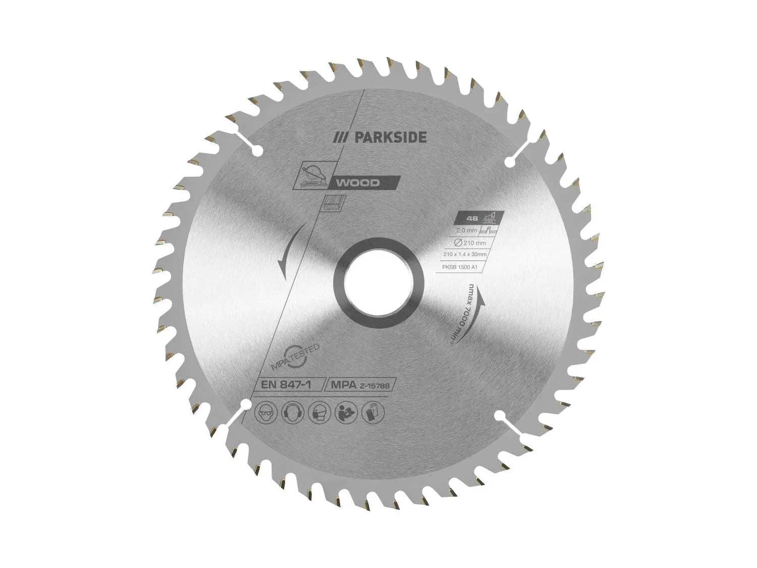 PARKSIDE Lame de scie circulaire PKSB 1500 A1